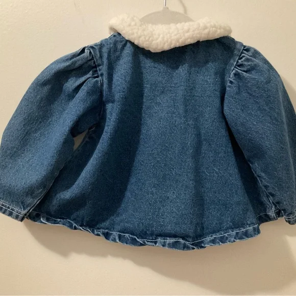 Girls Swing Denim Jacket Toddler Size 24 Months - Picture 5 of 7